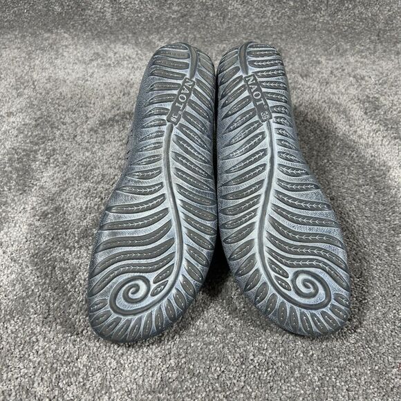 Naot Tama Knit Women’s Sz EU 39 US 8 Blue Gray Lace Up Vegan Comfort Shoes Used - Picture 8 of 12